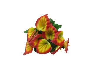 Calla Lilly bouquet - Yellow and Orange