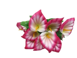Calla Lilly bouquet - Pink and Yellow