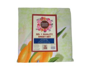 CLASSIC COLLECTION FULL SIZE SHEET SET (floral-01)2pc for $120.00