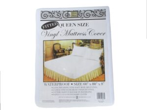 BETTER HOME FITTED QUEEN SIZE VINYL MATTRESS COVER