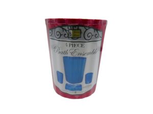 4pc BATH ENSEMBLE SET