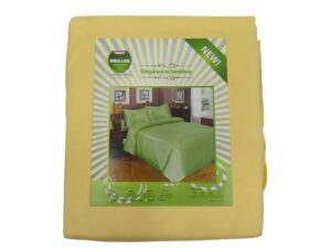 N&S HOME FASHION King Size Bed Sheet Set (Biege)