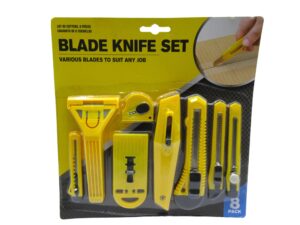 8 pc Blade Knife Set