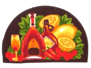 Semi Circle Kitchen Mat