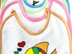 Smile Bear Days of the Week Baby Bib 7pc