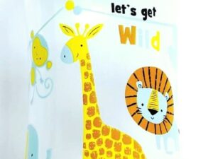 Smile Bear Printed Plastic Baby Bottle 8oz