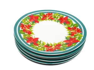 3 pcs 10.5" Christmas Dinner Plates - 02