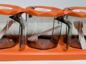 Plastic Spice Jar 3pc Set