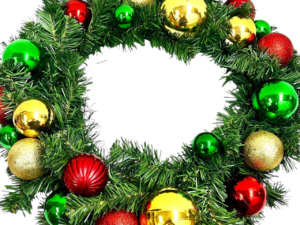 Pre-Decorated Christmas Wreath (20"×19")