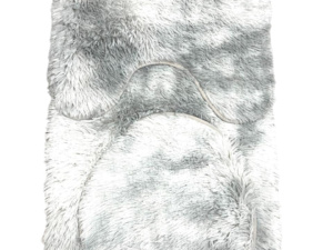 3pc Shaggy Bathroom Mat Set