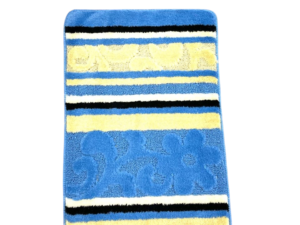 Micro Fiber Chenille Anti Slip Floor Mat 1pc (22.5"×15")