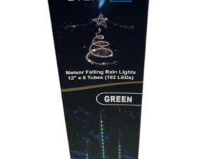 Meteor Falling Green Rain Light
