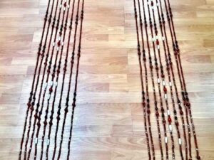 Walk Through Bamboo Beaded Curtains