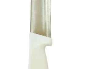 Baishun Stainless Steel White Handle 9" Knife