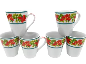 3pcs Christmas Tea Cups - 02