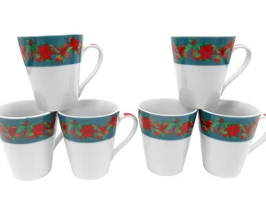 3 pcs Christmas Tea Cups - 01