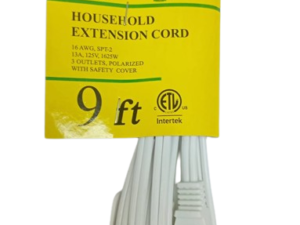 9ft Household Extention Cord