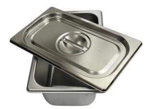 Food Warmer Pan 6.25"×10.25"×4"