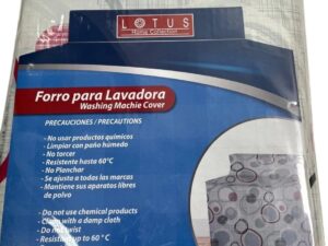 Lotus Washing Machine Cover