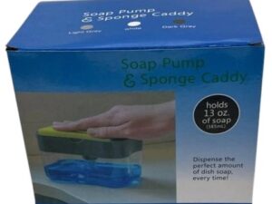 Soap Pump and Sponge Caddy