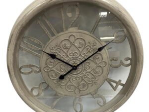 Marbled Round Clock