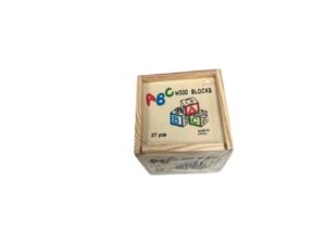 ABC Wood Blocks 27pcs