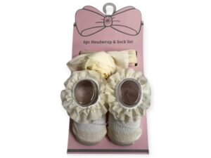 Head Wrap & Socks Set