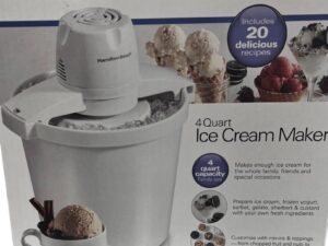 Automatic 4Q Ice Cream Maker