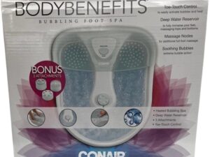 Conair Body Benefits Bubbling Foot Spa