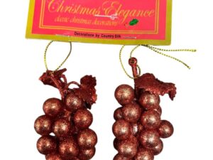 2pc Small Hanging Grape Bunches
