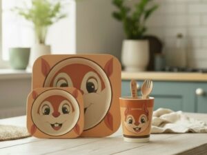 Baby Feeding Set (Bamboo)