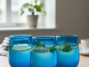 3pc 17oz Stemless Drinking Glass