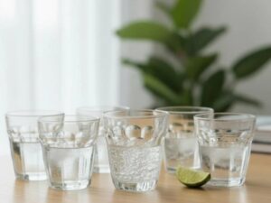 6pc 3.25oz Glass Tumbler Set