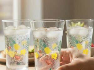 3pc 10oz Glass Tumbler Set