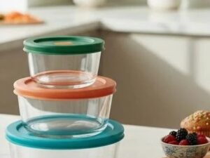 6pc Baker's Secret Glass Bowl Set