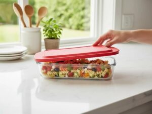 Marinex Glass Baking Dish with Plastic Cover
