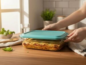 Marinex Glass Baking Dish with Plastic Cover