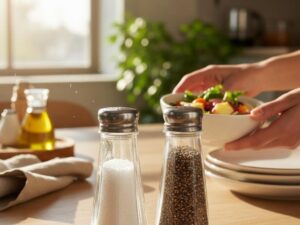 2pc Salt and Pepper Shaker