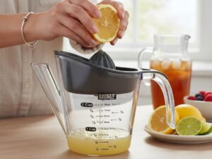 Baker 's Secret Citrus Juicer Measuring Cup